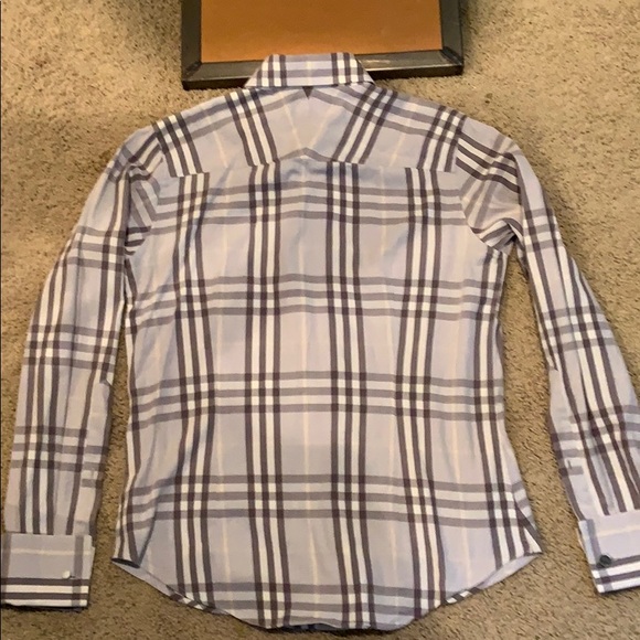 Burberry Nova Check Button Shirt Sz S - Picture 2 of 16